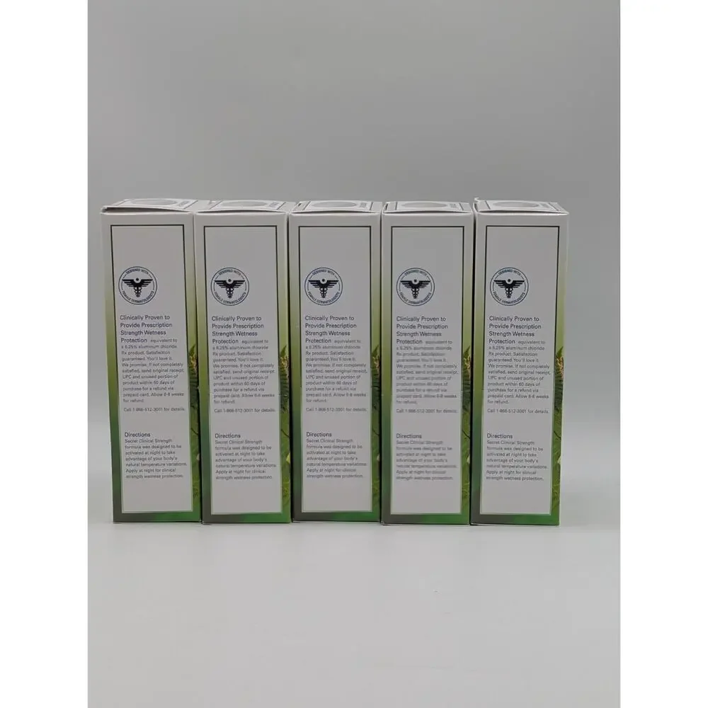 5x Secret Clinical Deodorant 72hr Solid Antiperspirant Wicked Wickedly Wonderful